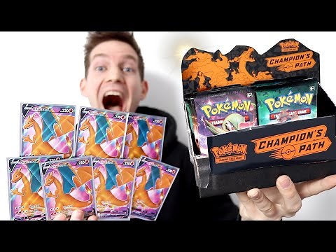 *NEW* Opening a Champion’s Path Pokémon Booster Box
