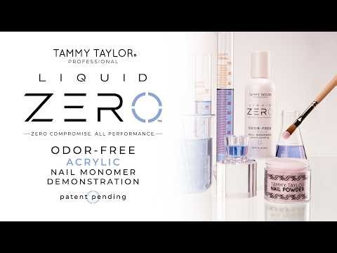 LIQUID ZERO | Odor-Free Acrylic Nail Monomer | Pink & White Demonstration