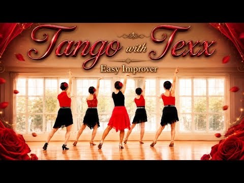 Tango with Texx line dance/탱고 위드 텍스 라인댄스/Easy lmprover/#윰라인댄스 #화정라인댄스