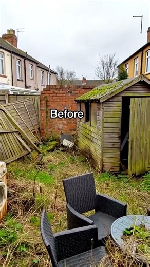 Before And After Transformation Of This Backyard #backyard #gardendesign