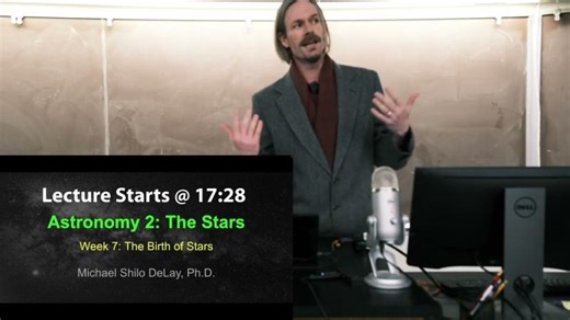 Birth of Stars (Evolution of Stars, wk 7) - Dr. Michael Shilo DeLay | Marcus Beaufort | 22 comments