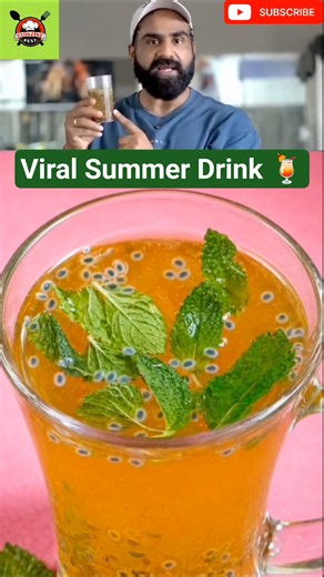 Healthiest Summer Drink🍹 Recipe By Nitesh Soni's #shorts#trending#recipe#summerdrink#gondkatiradrink