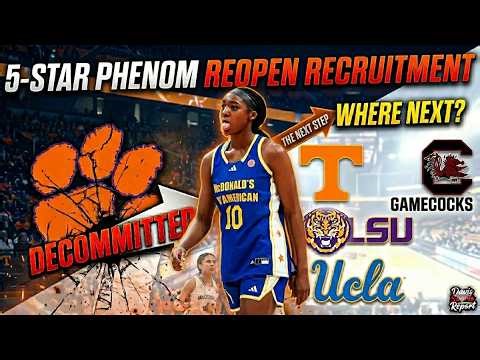 SHOCKING Why #11 Recruit Trinity Jones JUST LEFT Clemson! 😱 The New Sweepstakes