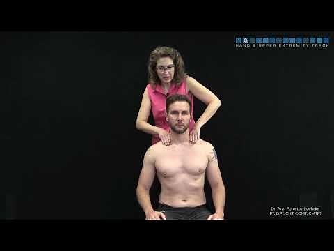 1st rib spring test in sitting