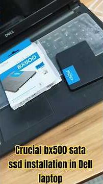 ssd install in laptop ✅ Crucial bx500 240GB data SSD unboxing and review || 240gb Sata SSD unboxing⚡