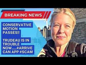 BREAKING NEWS: Conservative motion passes!! Trudeau is in trouble now.....#ArriveCAN app #scam