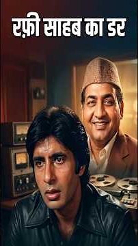 Amitabh Bachchan Was Terrified to Sing With Mohammed Rafi
