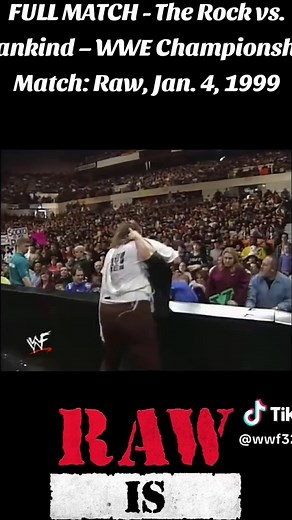 The Rock vs. Mankind: Epic WWF Championship Match