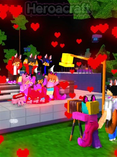 🐱🔥 Behind the Scenes! Team Aphmau vs Team Aaron 🐔💃Who Has the Cutest Cat Dance? 😍😂 Minecraft #shorts