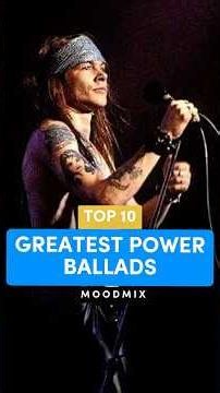Top 10 Power Ballads That Defined Generations 🎸 70s–90s #ranking