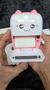 Mini Printer Unboxing & Review 🔥 | Pocket Bluetooth Printer | Best Portable Printer 2026