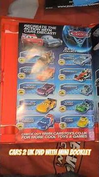 Cars 2 UK DVD With Lost Media?? #cars #disneycars #disney #lightningmcqueen #automobile
