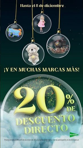 20% de descuento directo en juguetes | El Corte Inglés