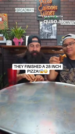 Epic 28-Inch Pizza Challenge Completion!