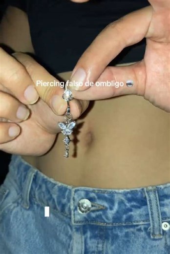 Tutorial del piercing falso 🤍 #piercinglovers #piercing #bonitas #accessories #potaxie #tutorial #telocuentoentiktok #ecuador🇪🇨