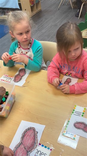 🥜We measured peanuts and learned about George Washington Carver this week in OSR Enterprise! | Kiddie Care Learning Center