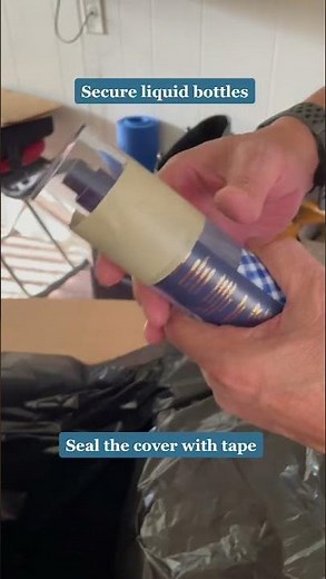 Secure your Liquids | How to Pack Your Balikbayan Box from Forex Cargo