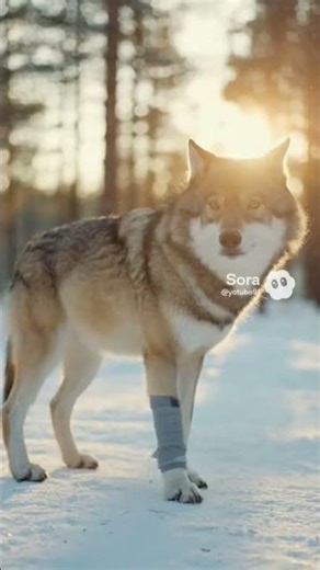 Wolf Rescue: How People Saved a Wild Predator in Danger 🐾