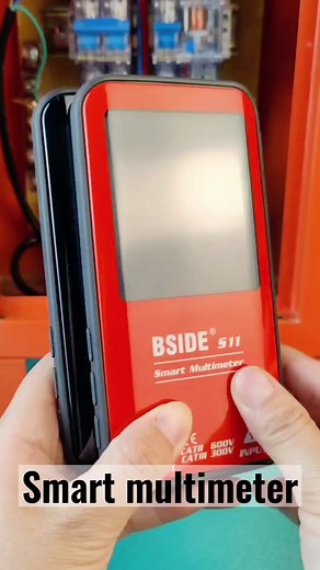 Smart multimeter #electrician #tools #handyman #dmm #tester #voltage #test #voltmeter #multimeter #electricity #amazing #fyp