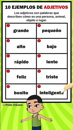 10 Examples of Adjectives