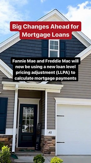 BIG CHANGES AHEAD FOR MORTGAGE LOANS Fannie Mae and Freddie Mac will now use a new loan level pricing adjustment (LLPA) to calculate mortgage pricing (rate and fees). The updated LLPAs are effective for all new mortgage loans originated, and for loans delivered into mortgage-backed securities (MBS). Our Ent Mortgage team is your local experts who are well-informed about these changes. We will always work to advocate for success, allowing you to stay ahead of the curve and secure the best possibl