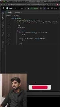 Day 05 of Leetcode75: Reverse Vowels of a String - Part 2