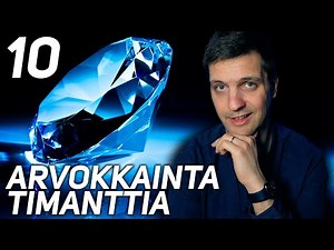 10 MAAILMAN ARVOKKAINTA TIMANTTIA