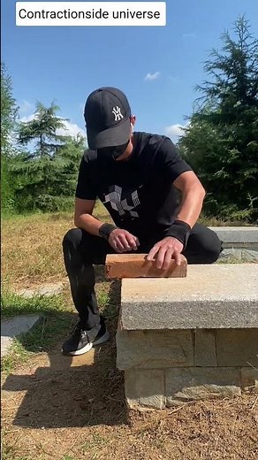 🧱💥 Hand Strike Brick Breaking Technique and Balance Demonstration