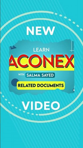 New Aconex Video: Quickly Master Related Documents Management #ACONEX#documentation#documentcontrol