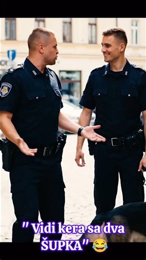 POLICAJCI U ŠOKU OD OVOGA 😂 #smesno #vicevi #balkanhumor