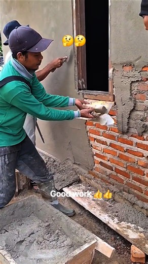 How to plaster walls neatly and quickly #youtubeshorts #viralvideo #building