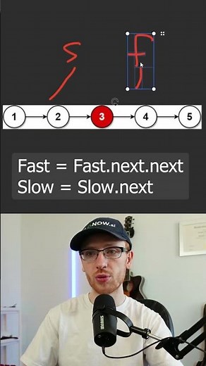 This Algorithm is SUPER HELPFUL for Coding Interviews! | Fast & Slow Pointers for Linked Lists