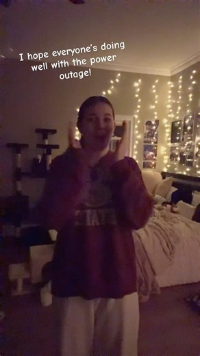 I can’t believe our power went out!! #poweroutage #icestorm #relatable #fyp #trend #funny