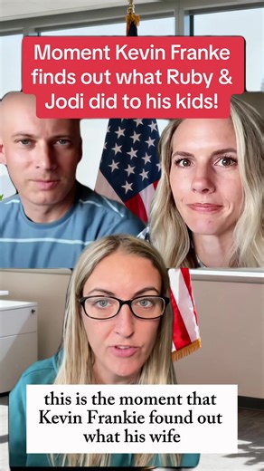 This is the moment when Kevin Franke finds out what his wife, Ruby Franke and her business partner, Jodi Hildebrand, did to his two youngest children! ##rubyfranke##rubyfrankearrested##r ubyfrankeupdate##rubyfrankecourt## 8passengers##kevinfranke