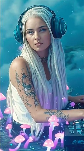 Girl DJ Drops INSANE Trance Beat 🔥 #shorts #trance #aivideo