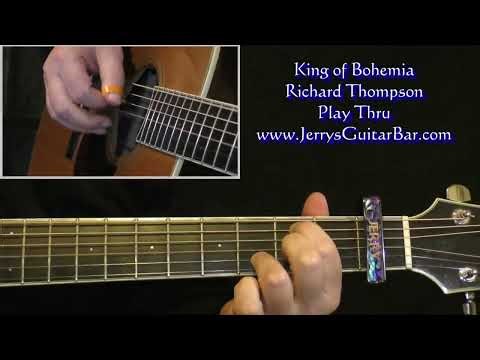 Richard Thompson King Of Bohemia | Guitar Play Thru