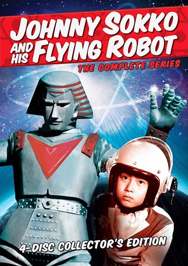 Johnny Sokko and His Flying Robot 4-Disc Collector's Edition DVD Set