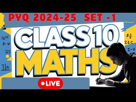 Class 10 Maths Standard 2025 Set 1 | Full Paper Solution | One Shot