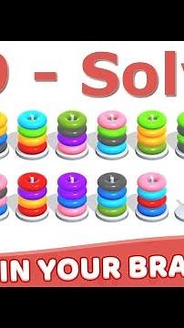 Color Hoop Stack - Level 709