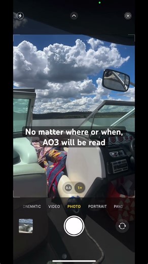 No matter where or when, AO3 will be read #fandom #fanfiction #ao3