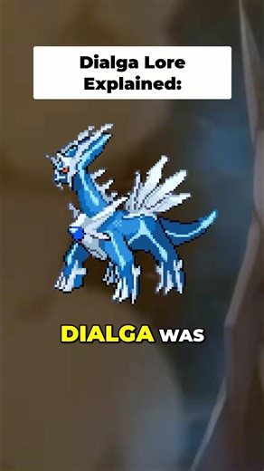 Dialga the Time God Pokemon Lore Explained #pokemon