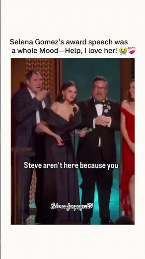 Selena Gomez’s hilarious award speech moment! 😂😍