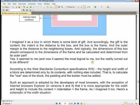 CSS 3 New Lesson 31: New properties and functionalities in CSS3. The property Box-sizing, border-box