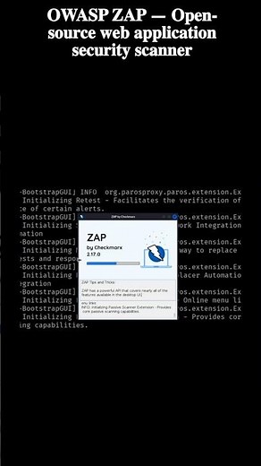 OWASP ZAP: Open-Source Web Security Testing Tool #cybercavin
