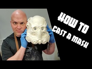 Casting a resin mask