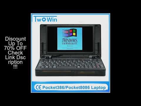 Pocket 386/Pocket 8086 Laptop Computer CGA Graphics Card Serial Parallel IBM PC XT Machine Microcomp