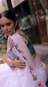 💚💚| Nandita Swetha #NanditaSwetha #indianwear #traditional #fashion #saree | Nandita Swetha