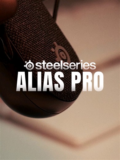 SteelSeries Alias Pro Microphone — Clean Look, Big Sound (50% Off)