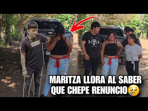 CHEPE quit the channel😱Here we clear everything up😰MARITZA started crying during the video😭