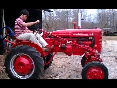 1956 IH Farmall 100 Tractor Demonstration